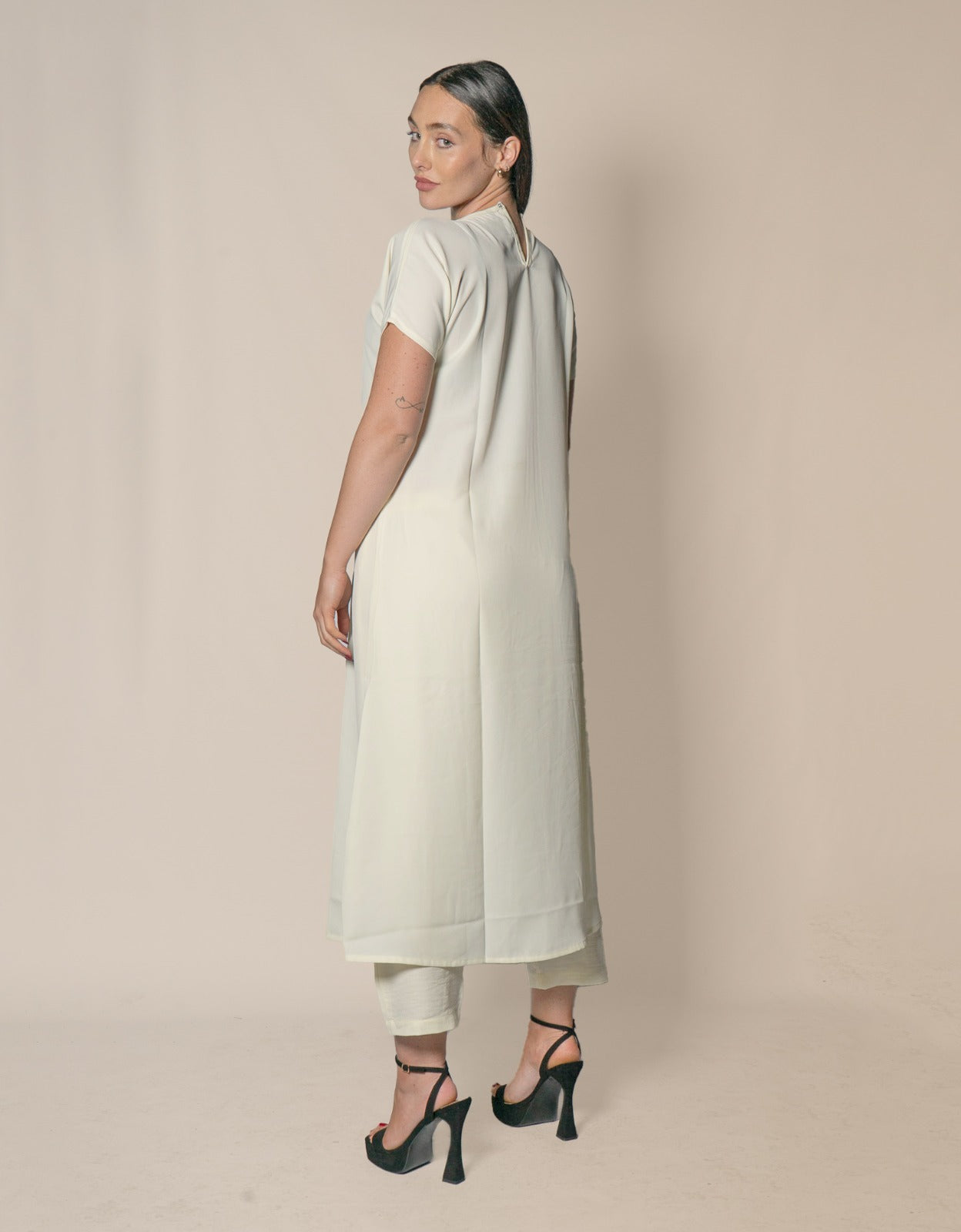 Inner Slip Dress Cream