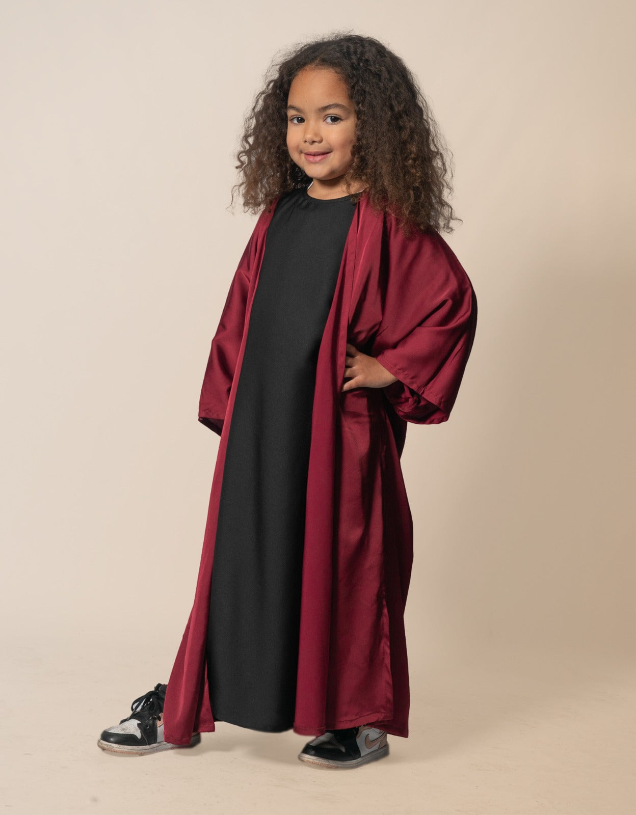 Hariir Maroon Set Kids