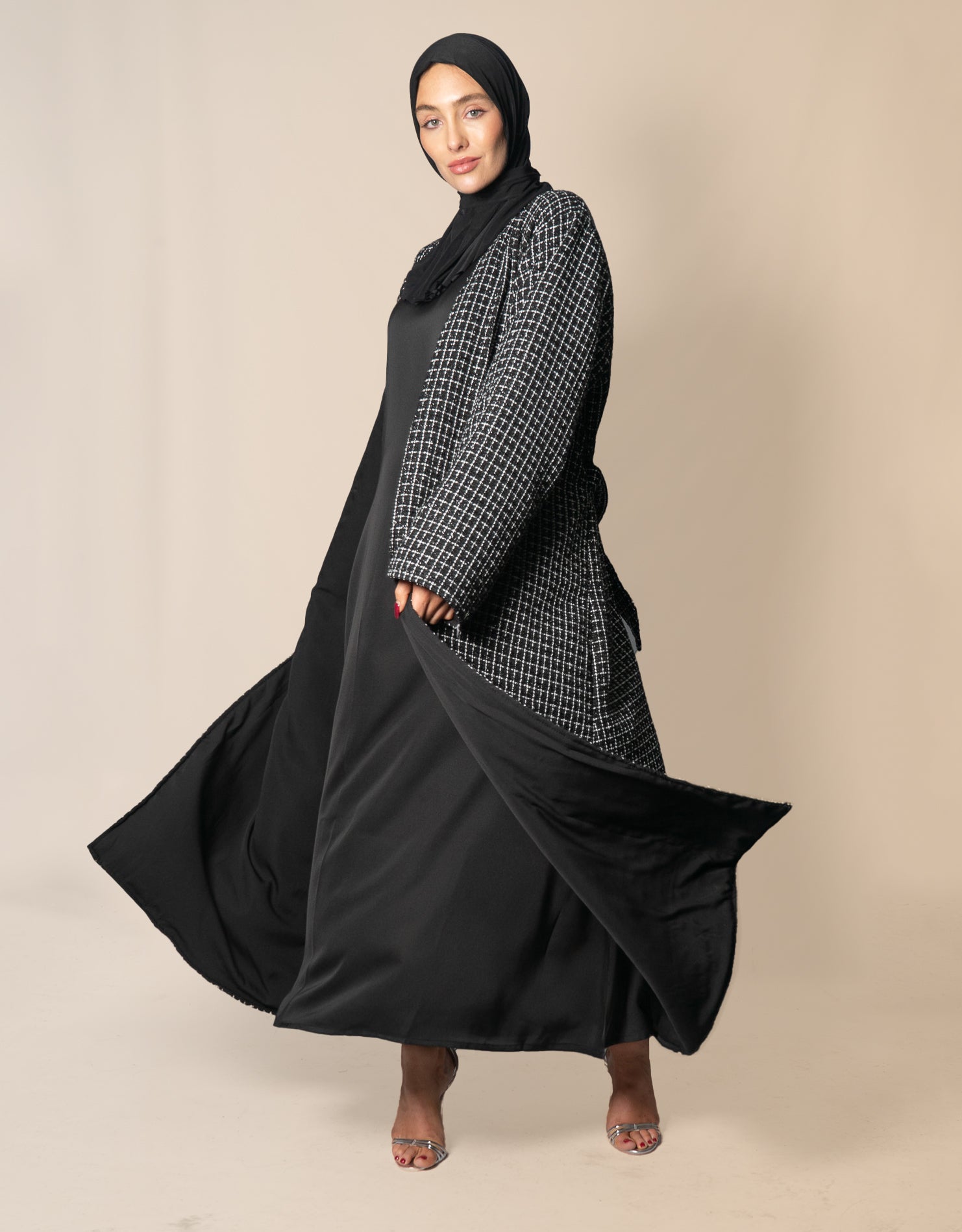 Long abaya clearance coats