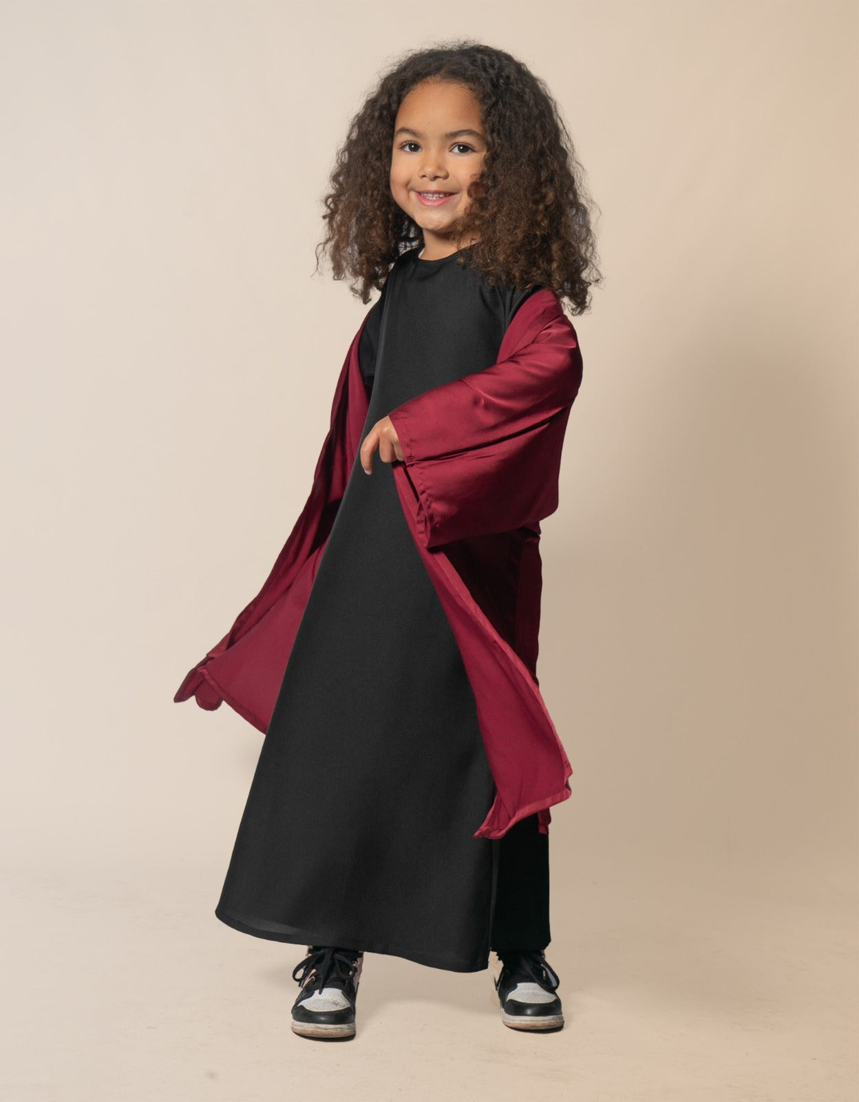 Hariir Maroon Set Kids